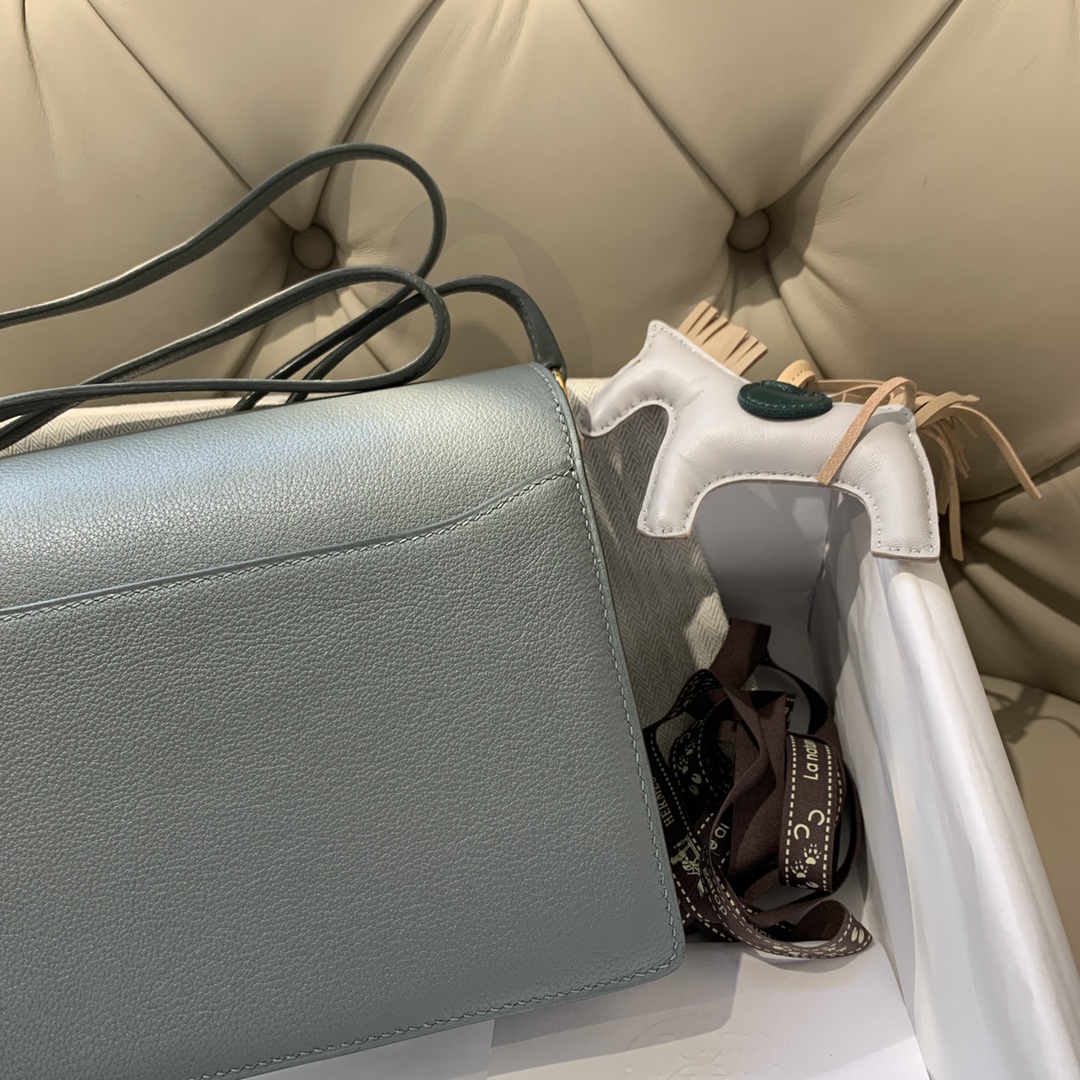 에르메스 룰리스18 아몬드그린 금장 에버컬러